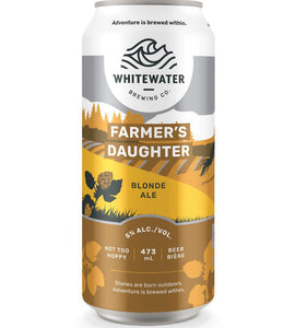 Whitewater Brewing Co. Farmer's Daughter 473 ml can