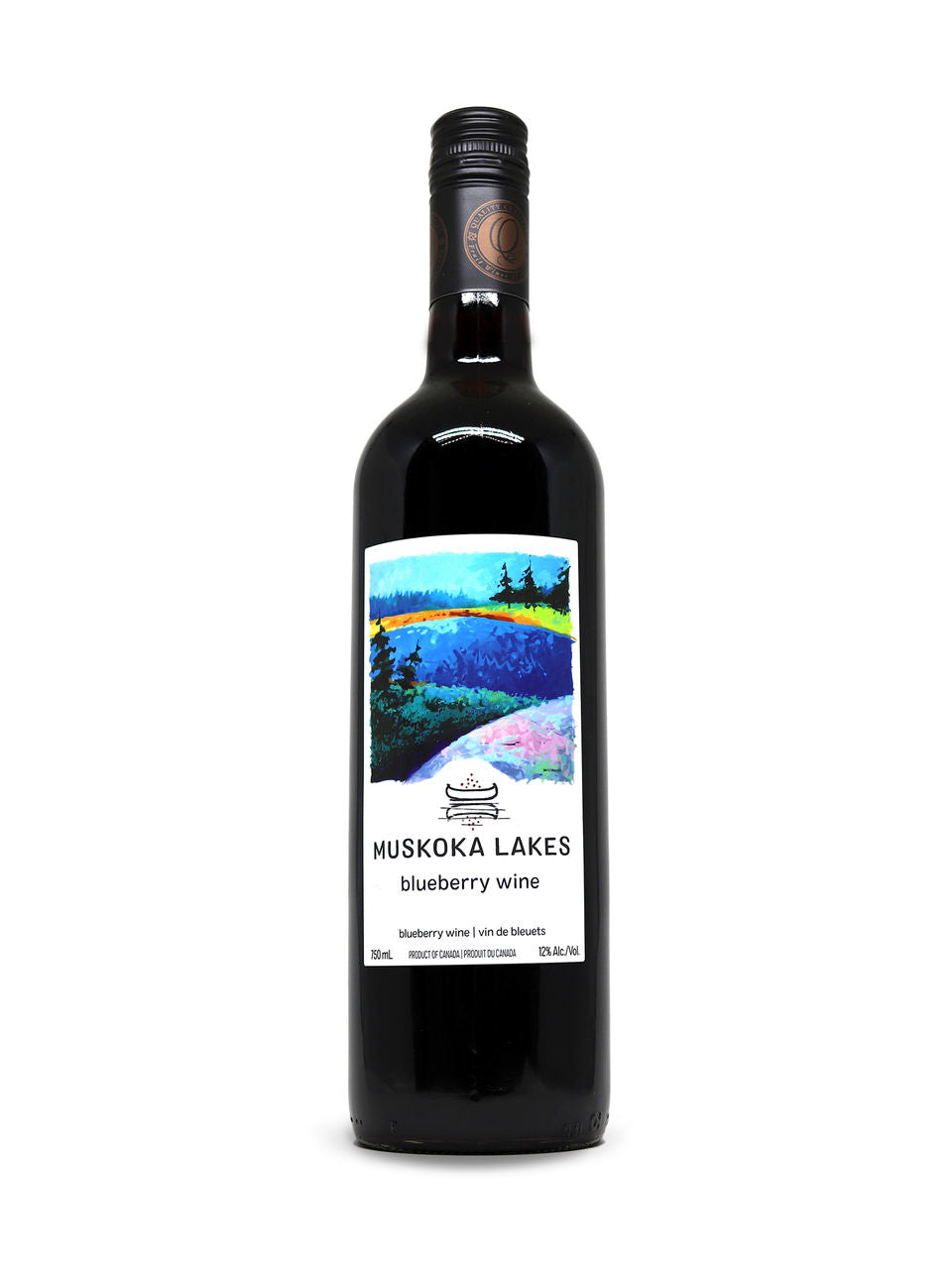 Muskoka Lakes Blueberry Wine 750 mL bottle