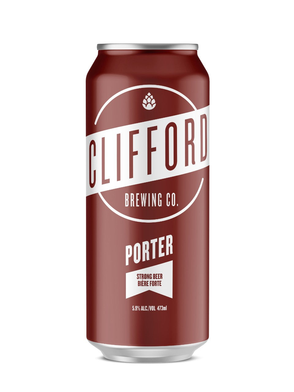 Clifford Brewing Porter 473 ml can