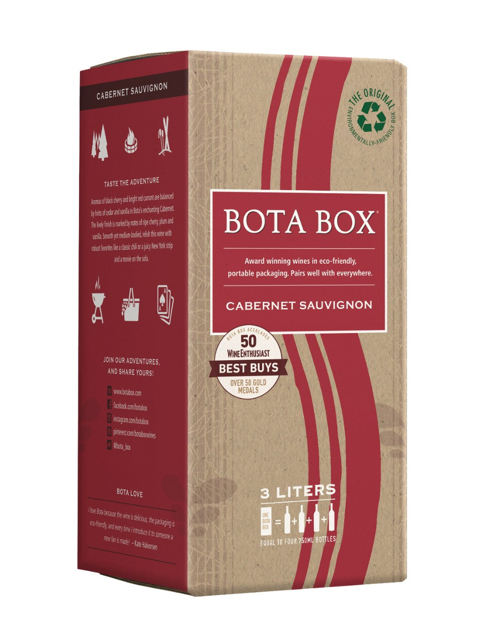 Bota Box Cabernet Sauvignon Red Blend 3000 mL bagnbox