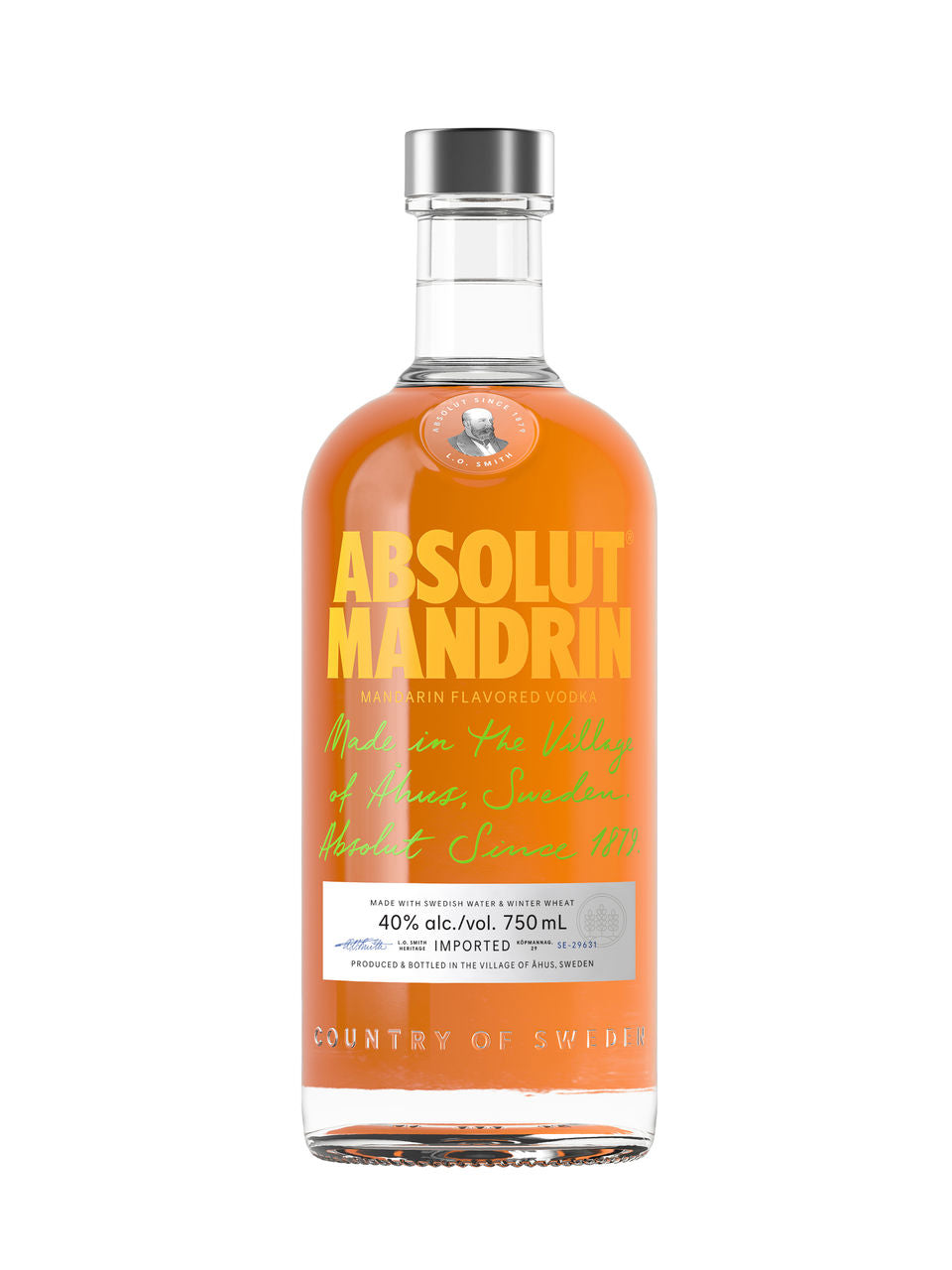 Absolut Mandrin Vodka  750 mL bottle
