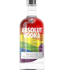Absolut Rainbow Edition  750 mL bottle