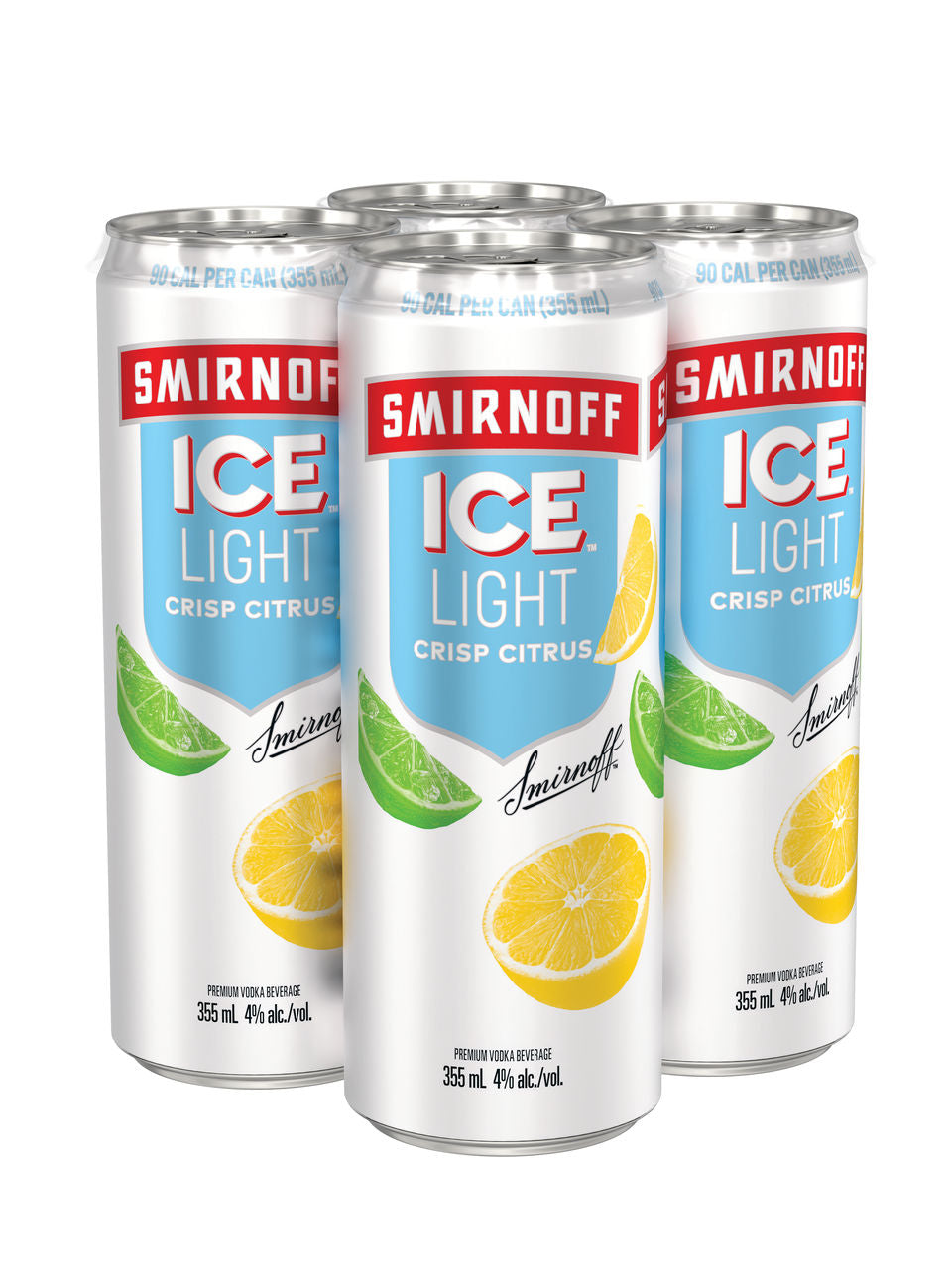 Smirnoff Ice Light Original 4 x 355 mL can