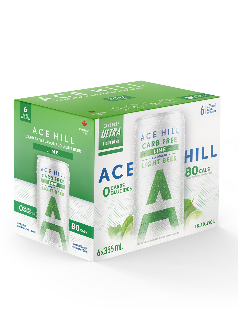 Ace Hill Ultra Lime 6 x 355 ml can