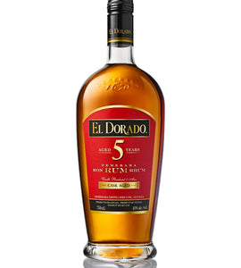 El Dorado 5 Year Old Rum 750 mL bottle