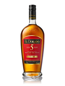 El Dorado 5 Year Old Rum 750 mL bottle