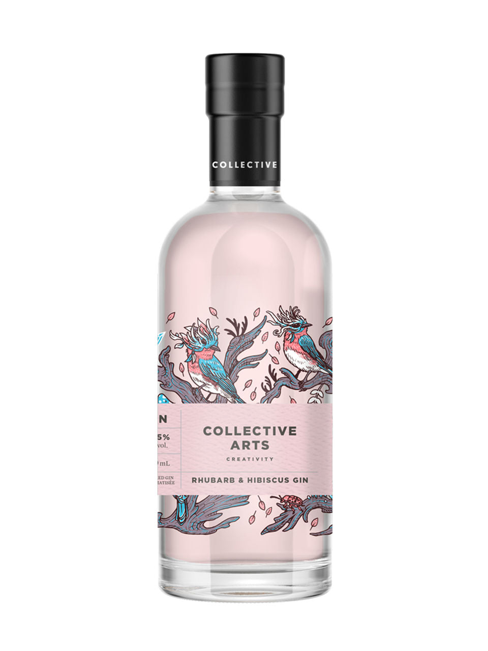 Collective Arts Rhubarb & Hibiscus Gin 750 mL bottle