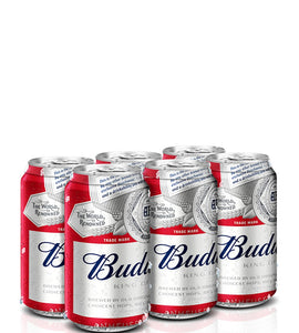 Budweiser  6 x 355 mL can