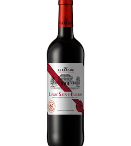 J. Lebegue Lussac St-Emilion Merlot/Cabernet Sauvignon/Cabernet Franc  750 mL bottle