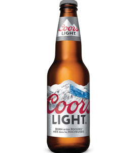 Coors Light 6 x 341 mL bottle