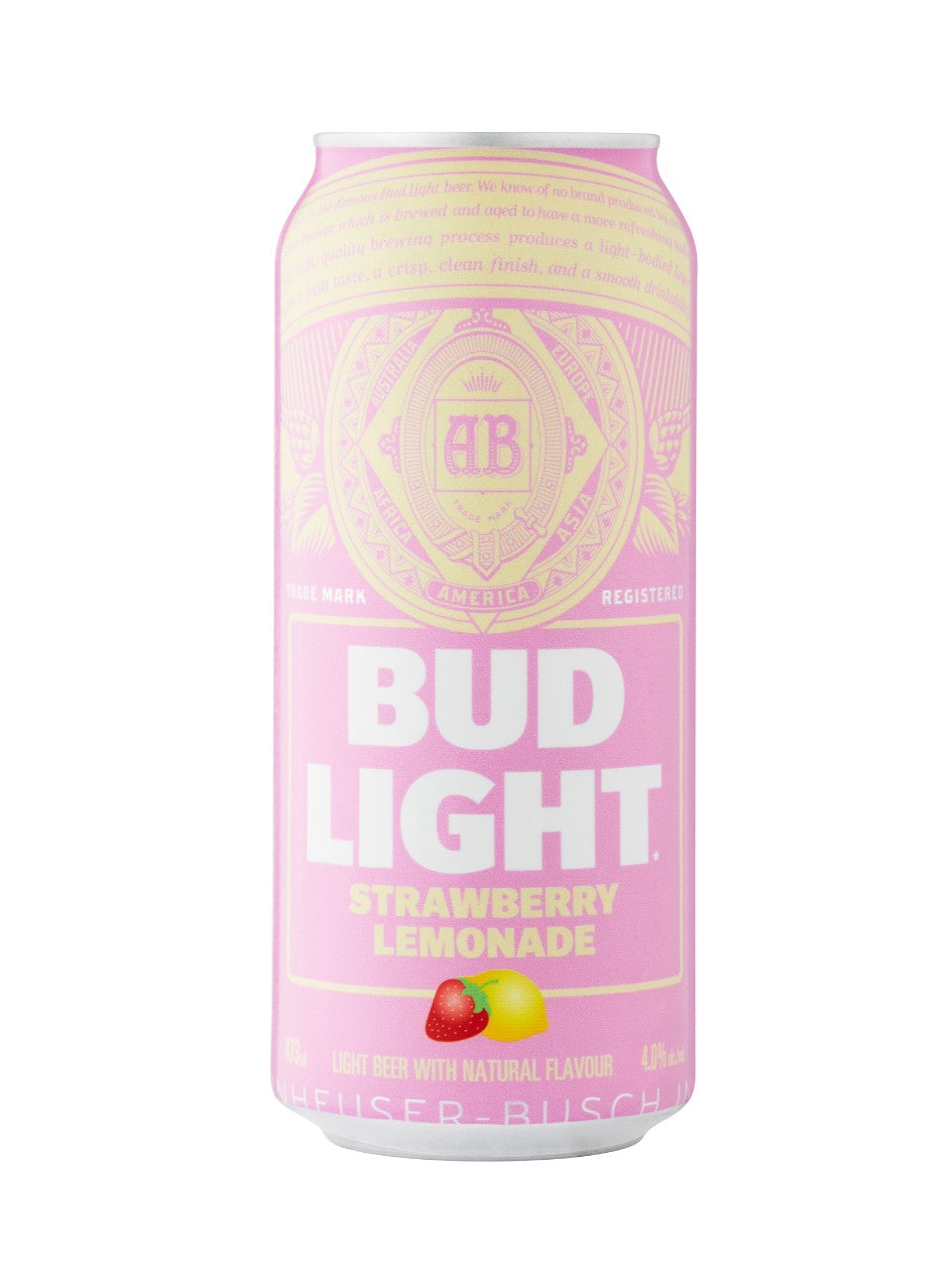 Bud Light Strawberry Lemonade 473 ml can