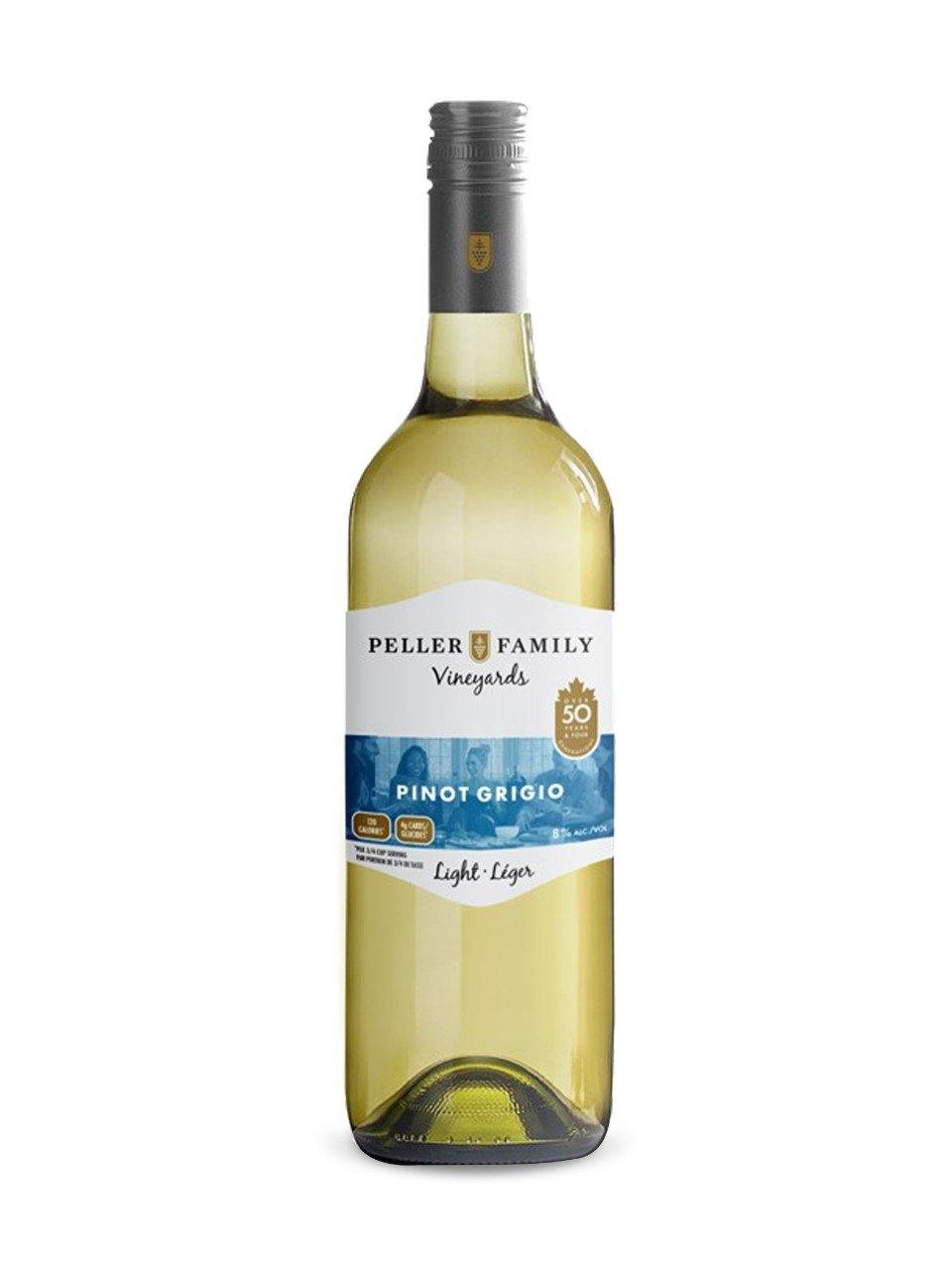 Peller Family Vineyard Light Pinot Grigio 750 mL bottle - Speedy Booze