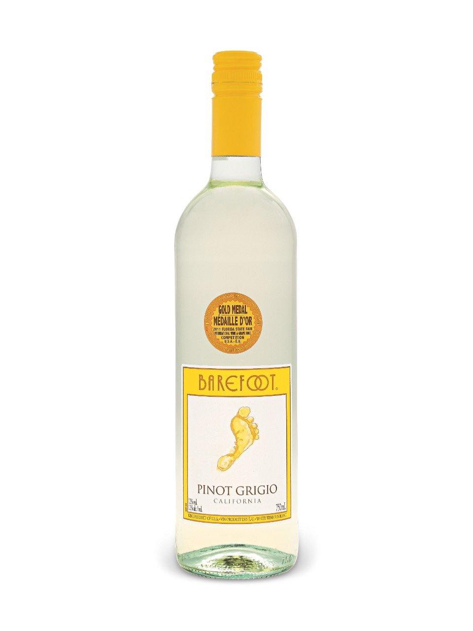 Barefoot Pinot Grigio 750 mL bottle - Speedy Booze