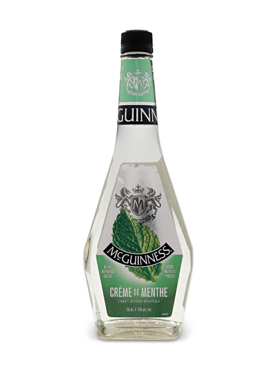 McGuinness Creme De Menthe White 750 mL bottle