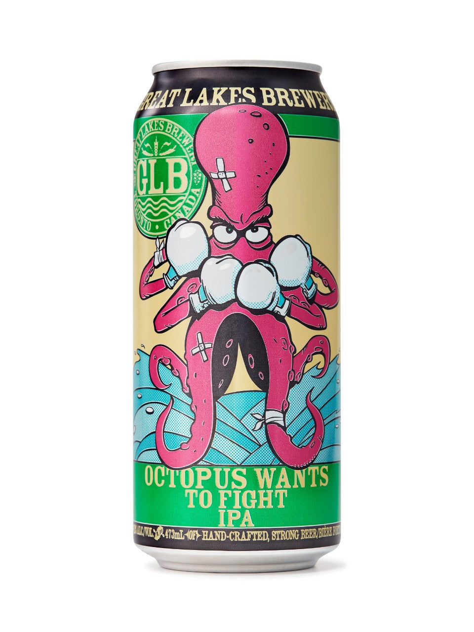 Great Lakes Brewery Octopus Wants To Fight IPA 473 mL can