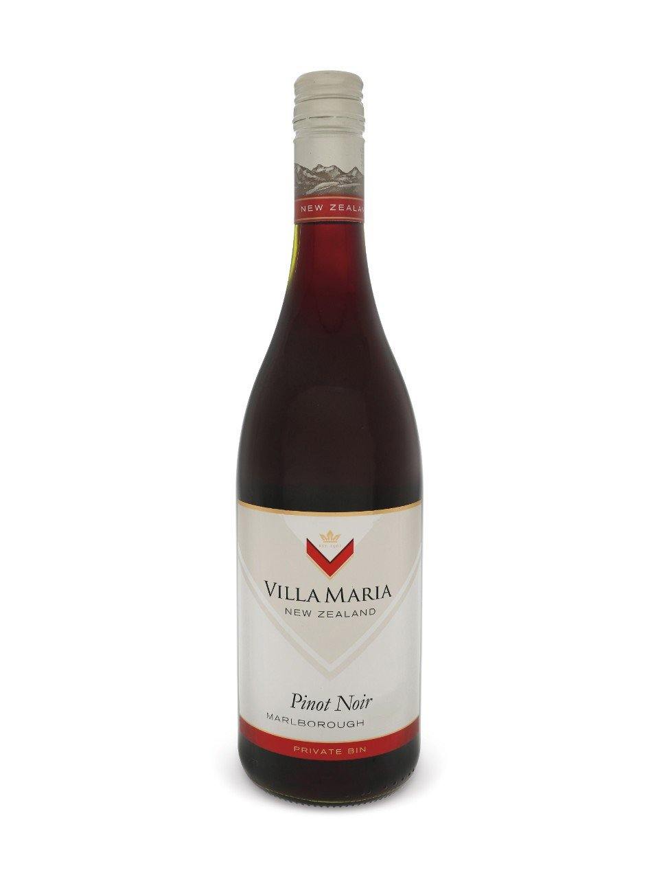 Villa Maria Private Bin Pinot Noir Marlborough 750 mL bottle - Speedy Booze