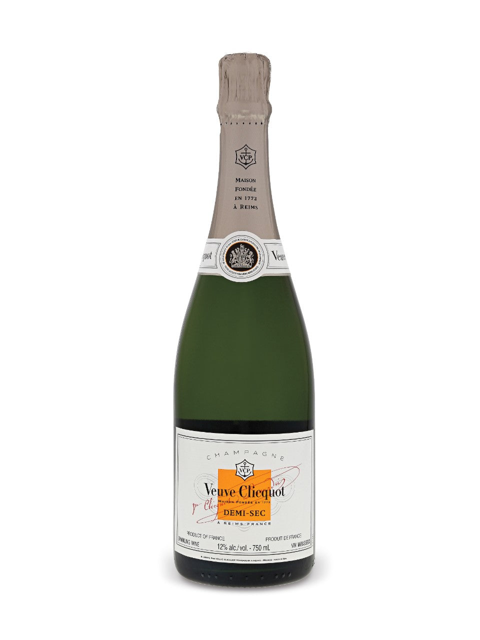 Veuve Clicquot Demi Sec Champagne 750 ml bottle
