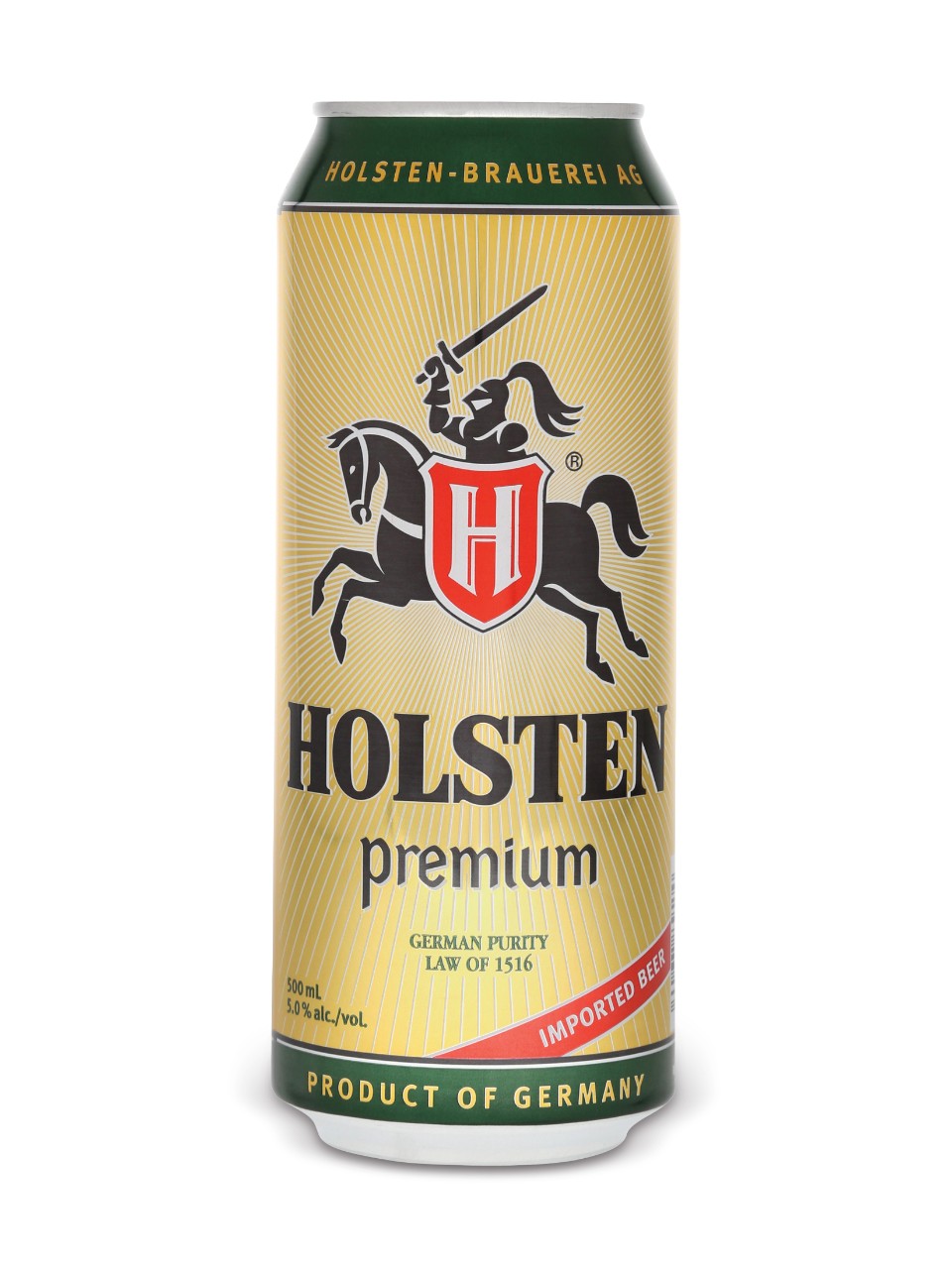 Holsten Premium Pilsner 500 mL can