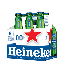 Heineken 0.0 6 x 330 mL bottle