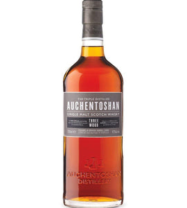 Auchentoshan Three Wood Lowland Single Malt Scotch Whisky 750 mL bottle