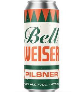 Bellwoods Brewery Bellweiser Pilsner 473 mL can