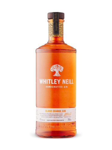 Whitley Neill Handcrafted Blood Orange Gin  750 mL bottle - Speedy Booze