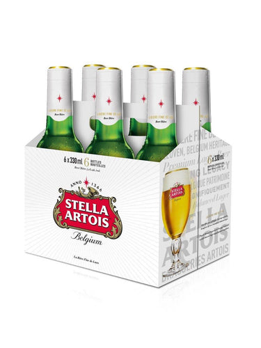 Stella Artois  6 x 330 mL bottle - Speedy Booze