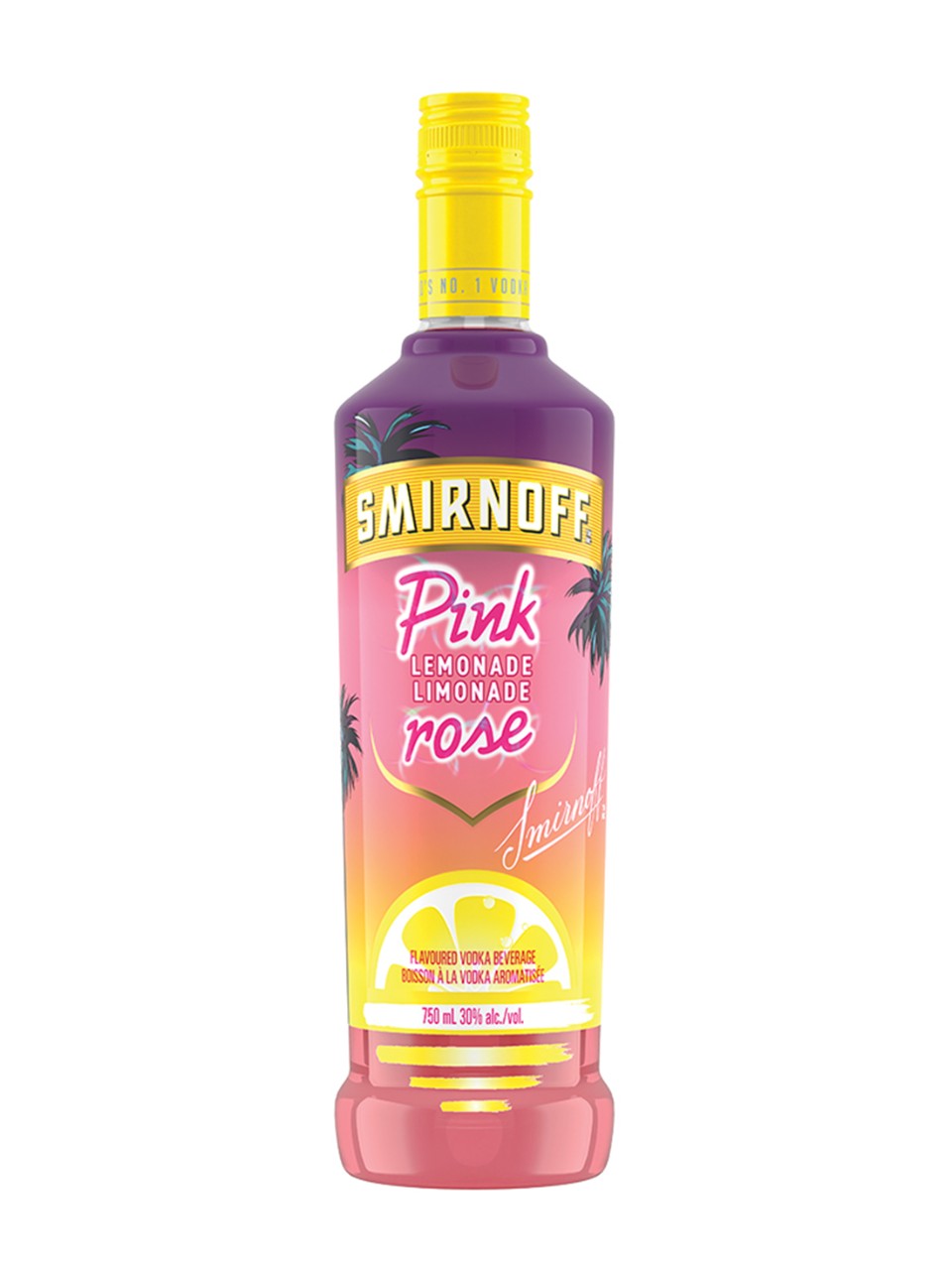 Smirnoff Pink Lemonade 750 mL bottle