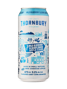 Thornbury Craft Wild Blueberry Elderflower Cider  473 mL can