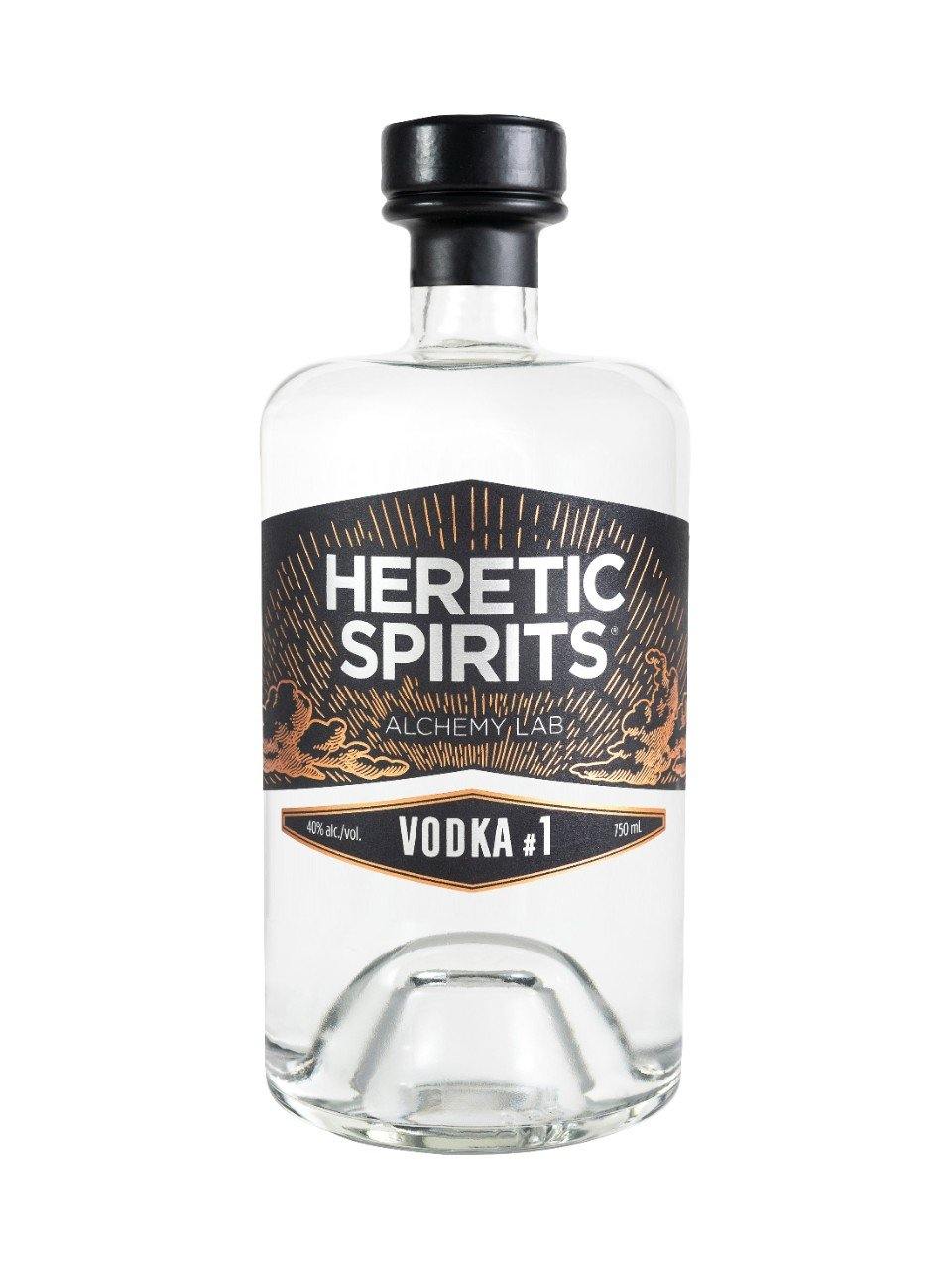 Heretic Spirits Vodka #1  750 mL bottle - Speedy Booze