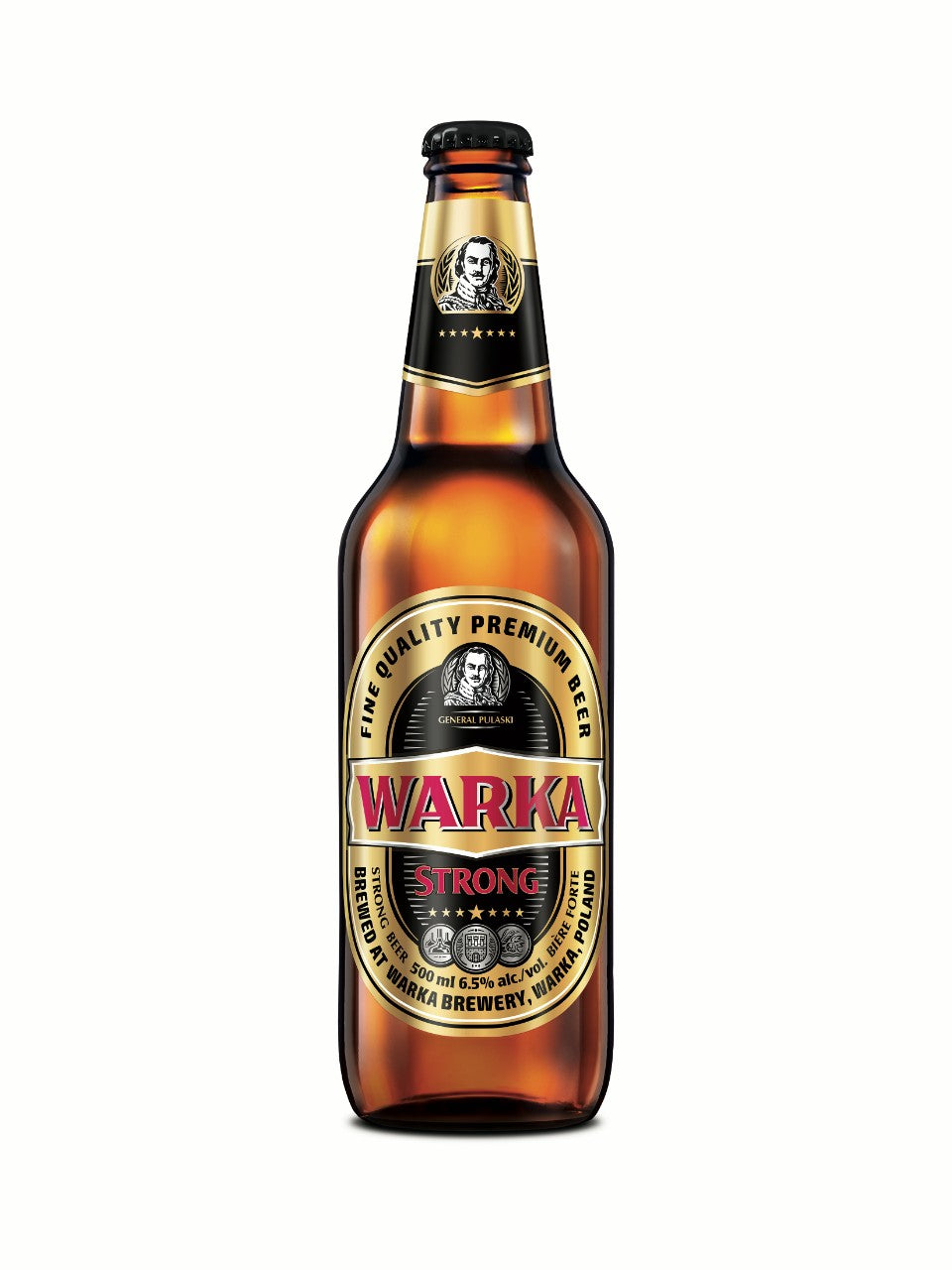 Warka Beer 500 mL bottle