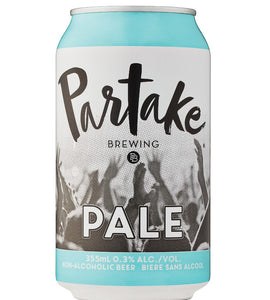 Partake Brewing Non-Alcoholic Pale Ale 355 mL can