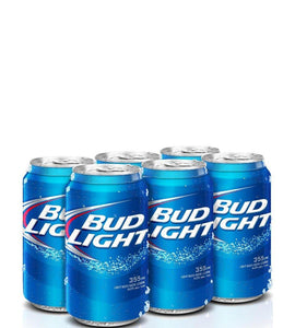 Bud Light 6 x 355 ml can