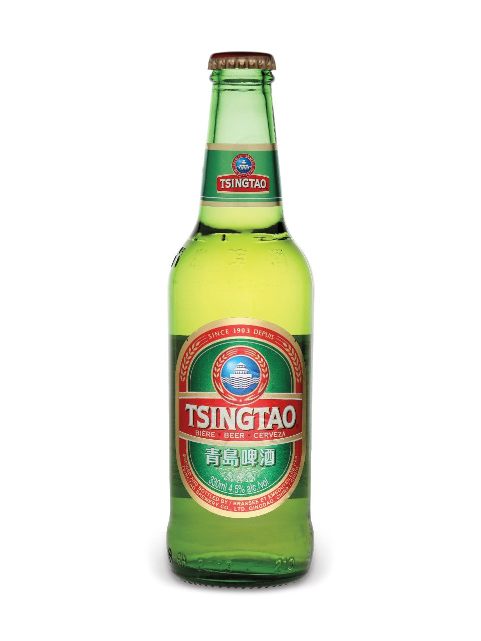 Tsingtao Beer 6 x 330 mL bottle