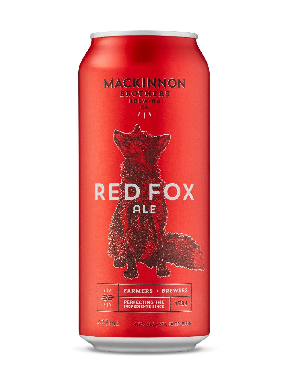 MacKinnon Brewing Red Fox Ale 473 mL can