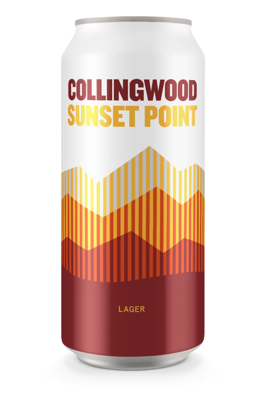 Collingwood Brewery Sunset Point Lager  473 mL can
