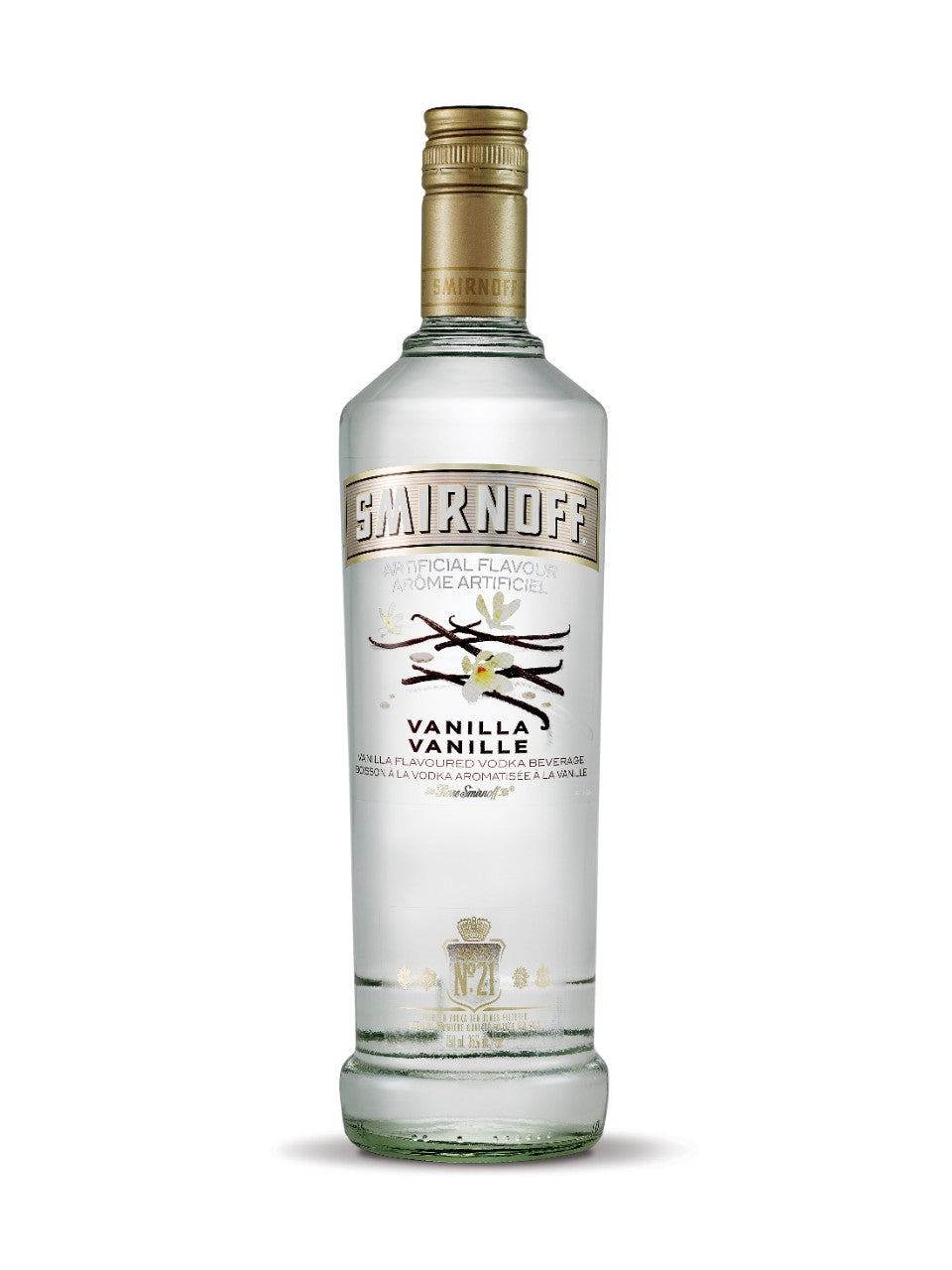 Smirnoff Vanilla Flavoured Vodka 750 mL bottle