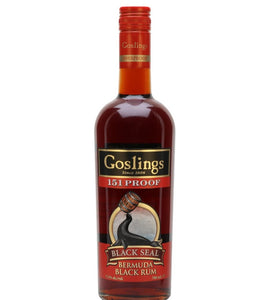 Gosling's Black Seal Rum 151 Proof 750 mL bottle