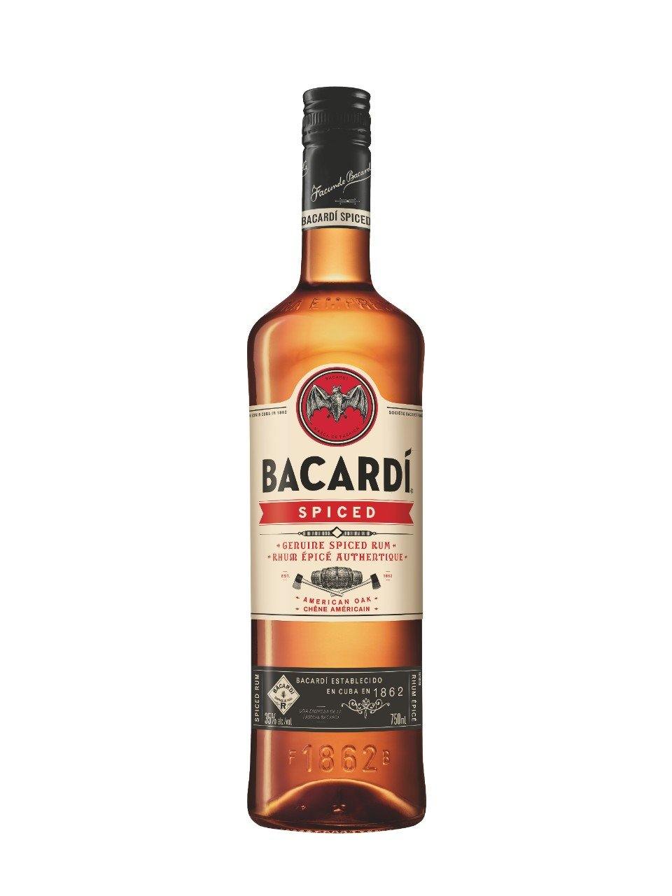 Bacardi Spiced Rum 750 mL bottle - Speedy Booze