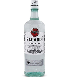 Bacardi Superior White Rum (PET) 1140 mL bottle