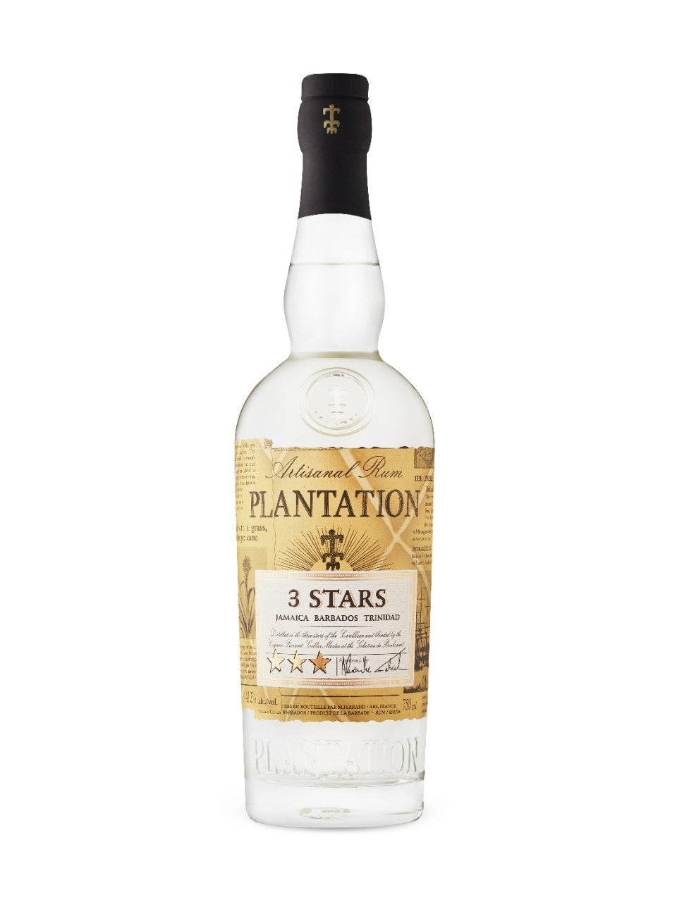 Plantation 3 Star White Rum 750 mL bottle