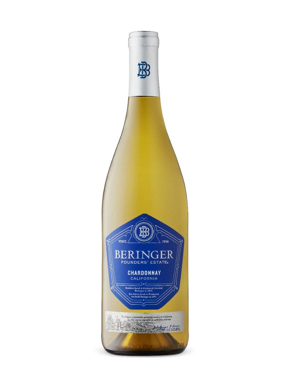 Beringer Founders' Estate Chardonnay 750 mL bottle - Speedy Booze