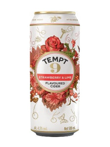 Tempt No. 9 Strawberry & Lime Cider  500 mL can