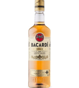 Bacardi Gold Rum 750 ml bottle