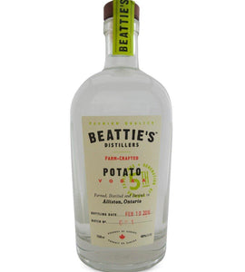 Beatties Distillers Farm Potato Vodka 750 mL bottle