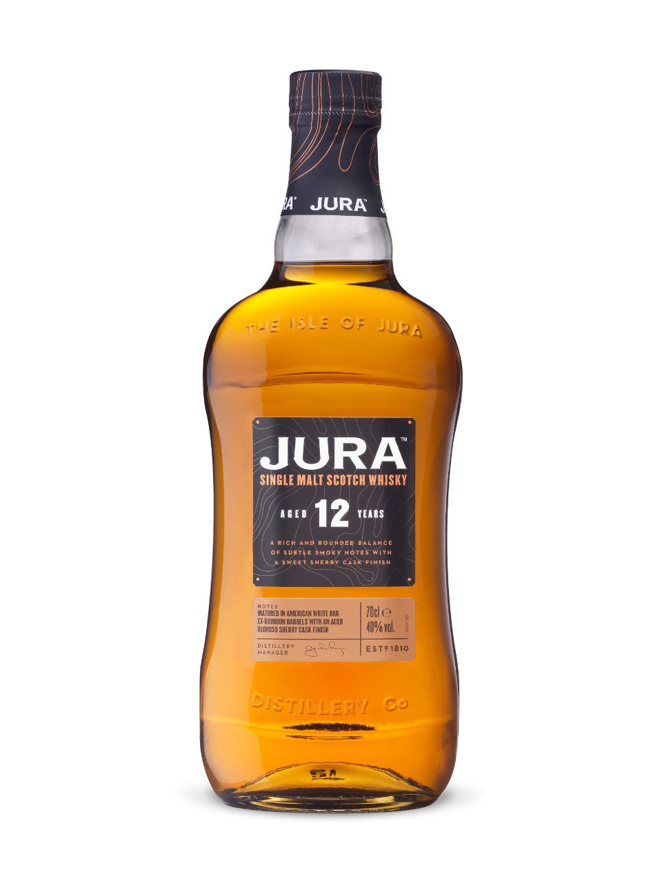 Jura 12 Year Old Single Malt 750 mL bottle