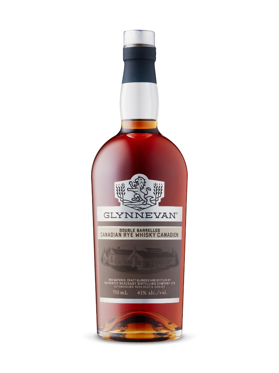 Glynnevan Double Barrelled Canadian Rye Whisky 750 mL bottle