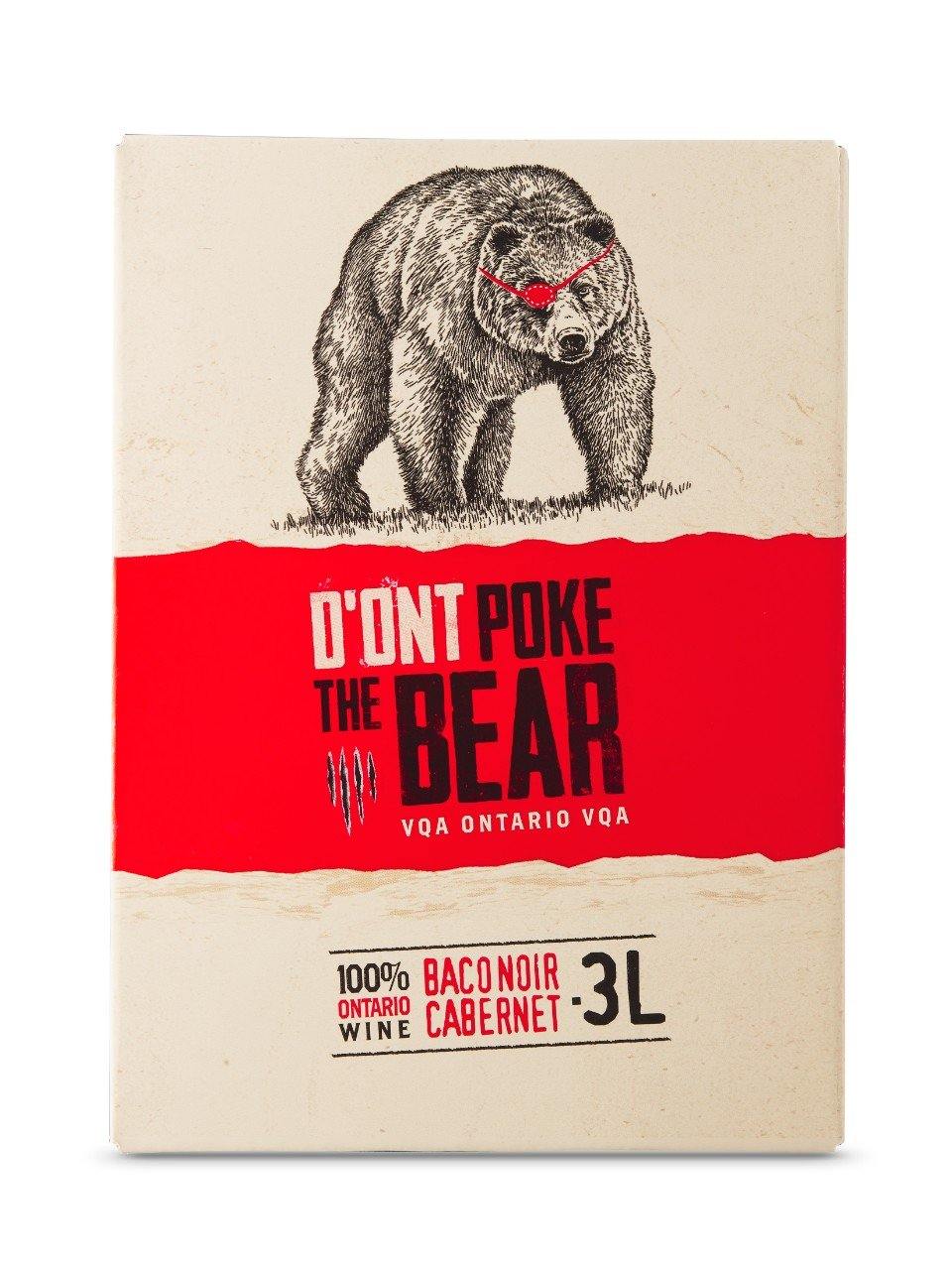 D'Ont Poke the Bear Red VQA Red Blend  3000 mL bagnbox - Speedy Booze