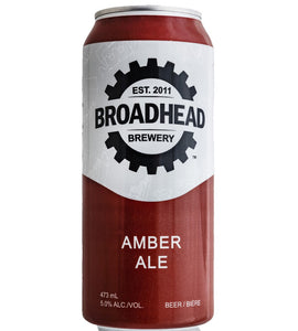 Broadhead Amber Ale 473 ml can