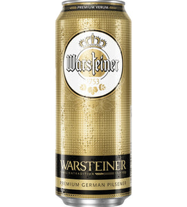 Warsteiner Premium Pilsener 500 mL can